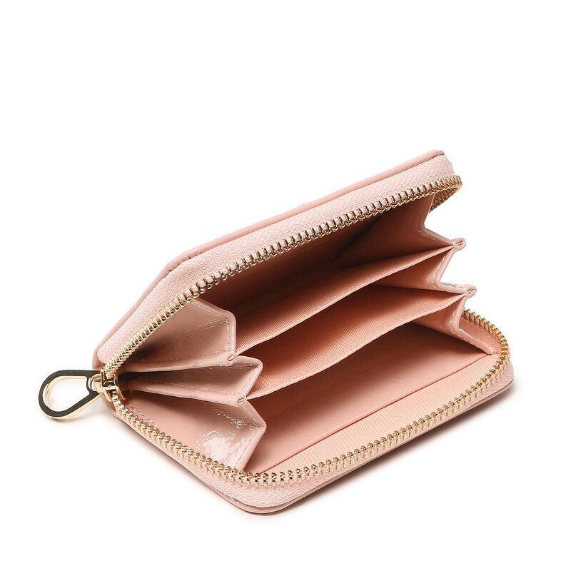 Kleine Damen Geldbörse TOUS 2001144915 Antique Rosa Damen Geldbörsen Geldbörse Leder-Galanterie Zubehör AR10487