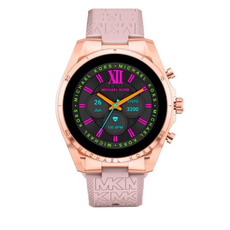 Smartwatch Michael Kors Gen 6 Bradshaw MKT5150 Pink/Rose Gold Damen Smartwatches Zubehör