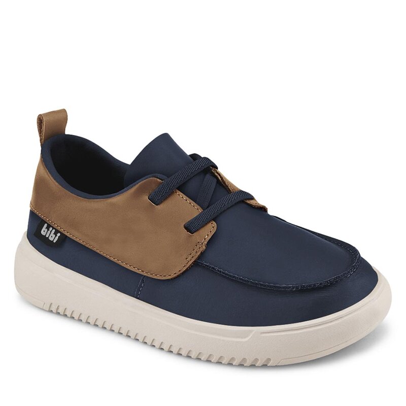 Halbschuhe Bibi 1192015 Naval/Caramel Halbschuhe Jungen Kinderschuhe