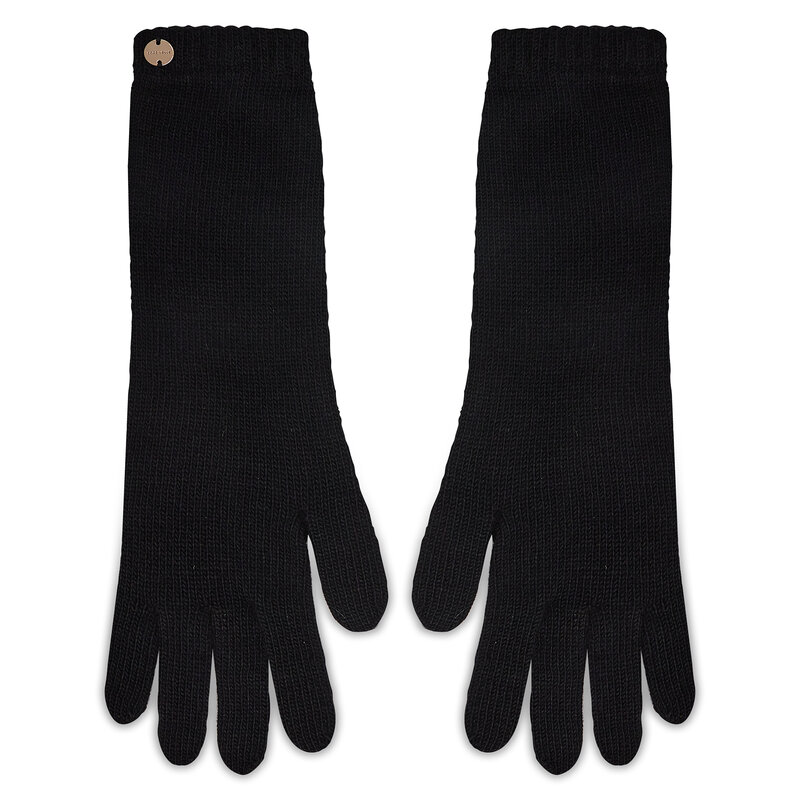Damenhandschuhe Coccinelle MYA Eleonore E7 MYA 43 01 01 Noir 001 Strickhandschuhe Damen Handschuhe Handschuhe Leder-Galanterie Zubehör