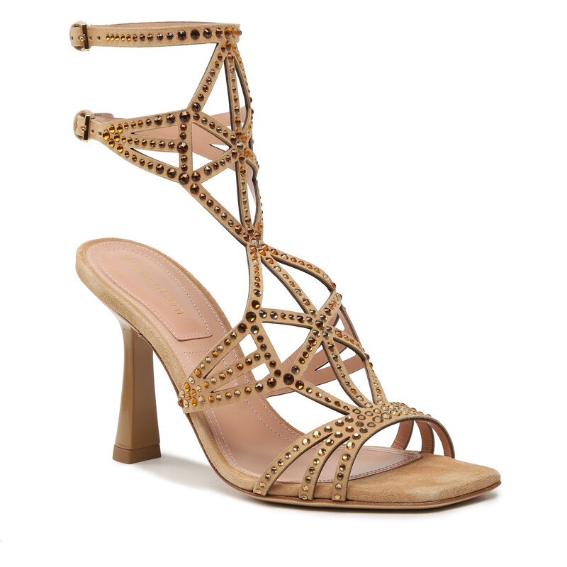 Sandalen Alberta Ferretti 23151A6315 8004 Brown 1085 Elegante Sandalen Sandalen Pantoletten und Sandaletten Damenschuhe