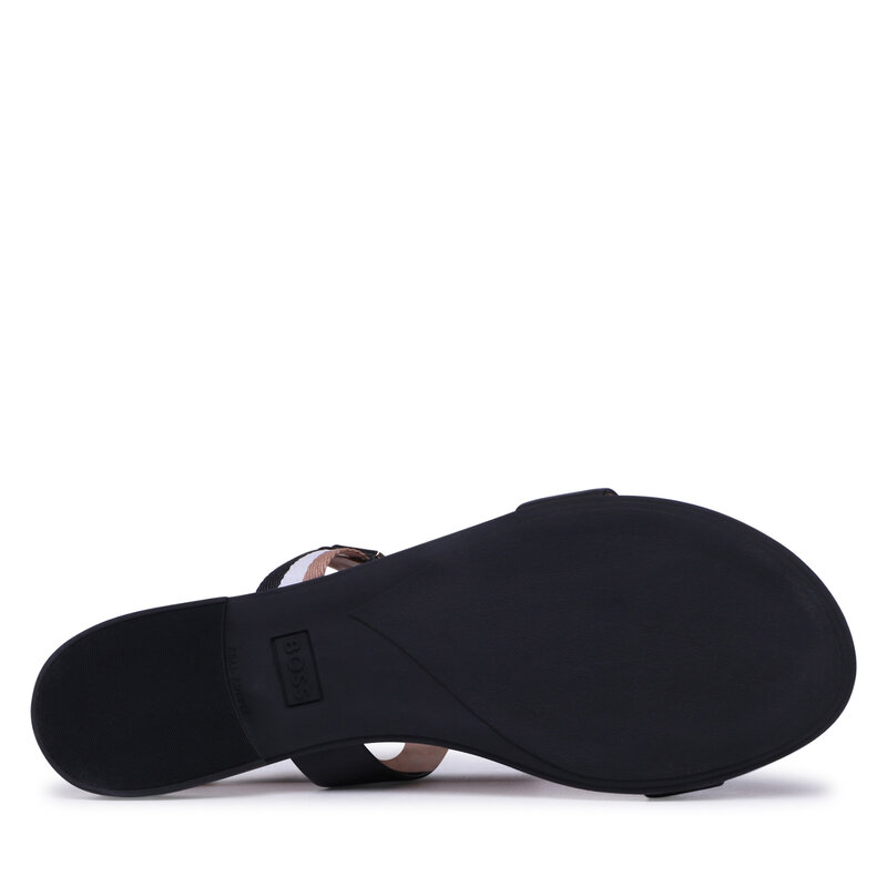 Pantoletten Boss 50493068 Black 01 Pantoletten Pantoletten und Sandaletten Damenschuhe