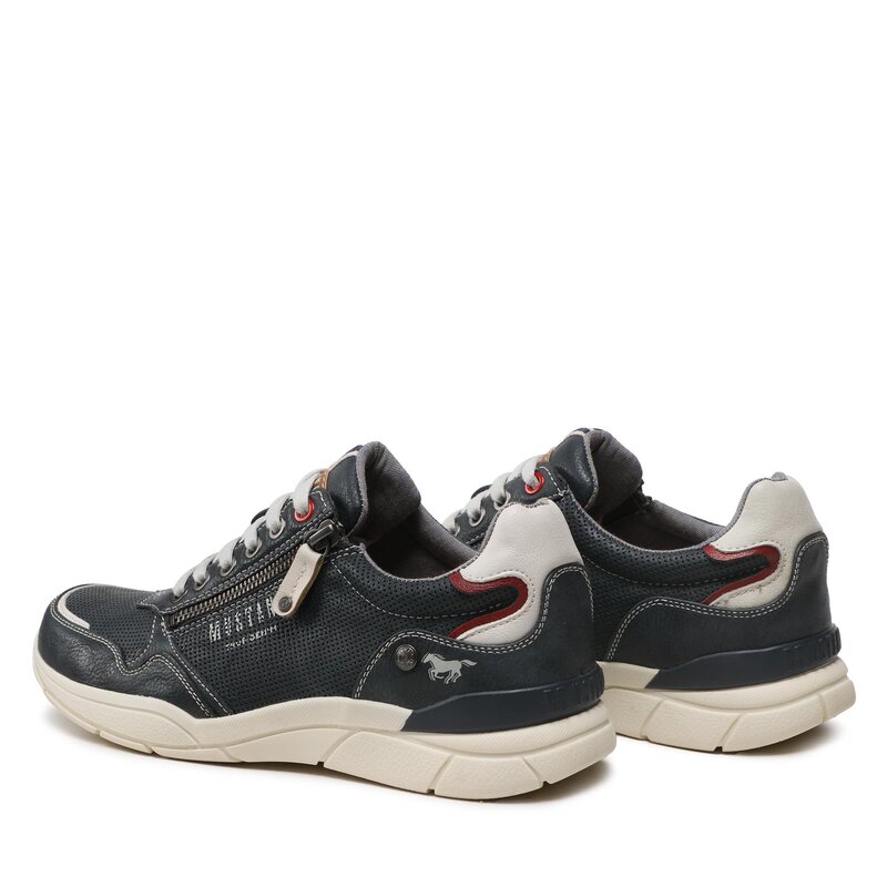 Sneakers Mustang 4138-309-820 Navy Sneakers Halbschuhe Herrenschuhe