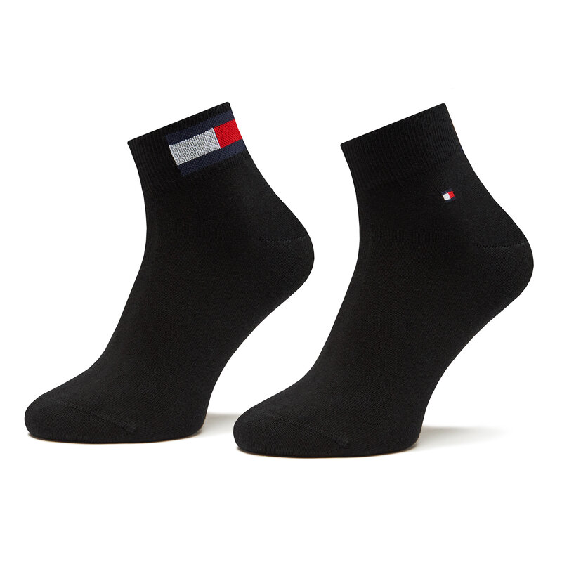 2er-Set hohe Herrensocken Tommy Hilfiger 701223929 Black 039 Hohe Herren Socken Textilien Zubehör