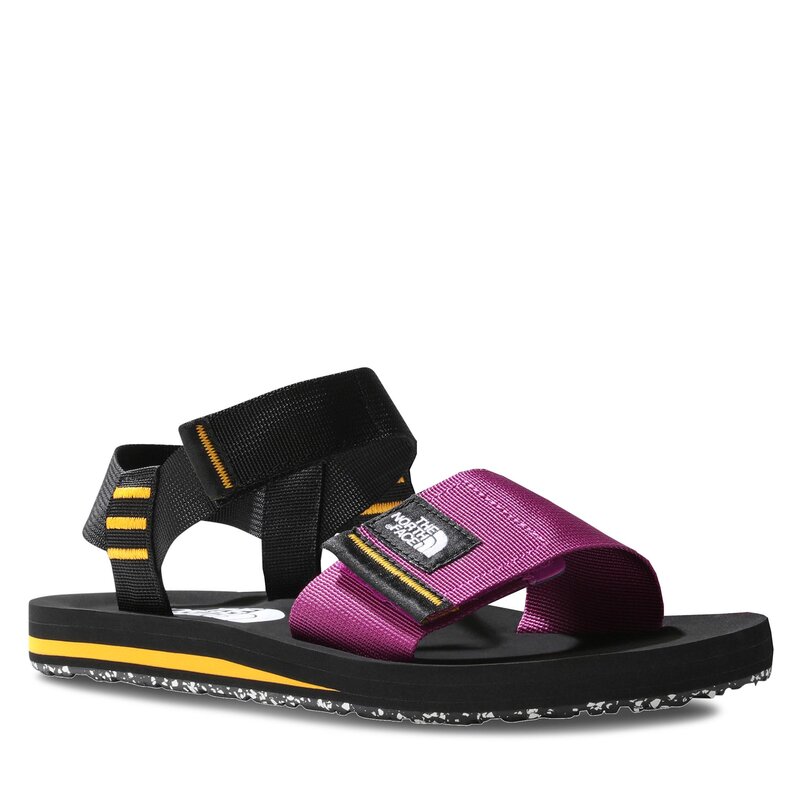 Sandalen The North Face Skeena Sandal NF0A46BFCA61 Tnf Black/Purple Cactus Flower Sportliche Sandalen Sandalen Pantoletten und Sandaletten Damenschuhe