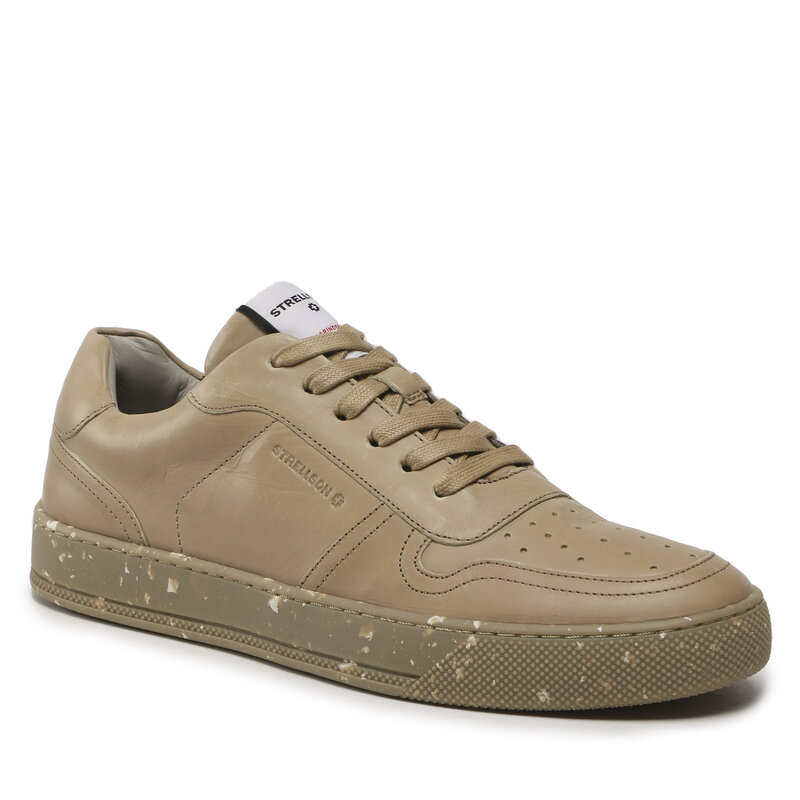 Sneakers Strellson Denis 4010003222 Beige 750 Sneakers Halbschuhe Herrenschuhe