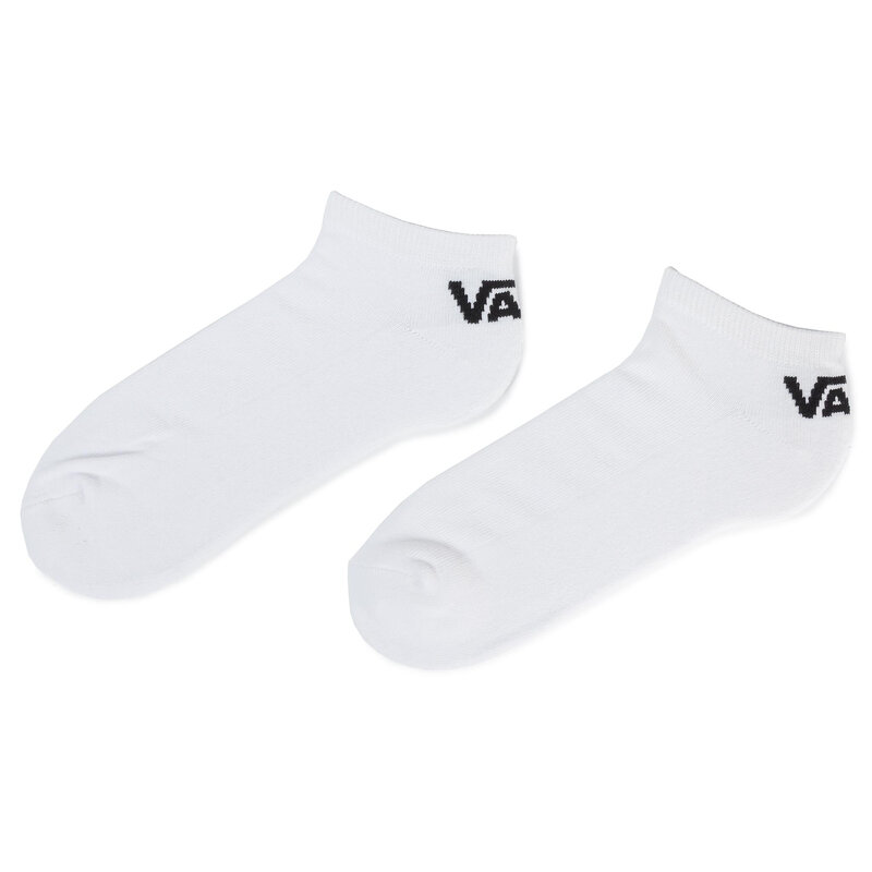 3er-Set niedrige Herrensocken Vans Classic Low VN000XS8WHT Weiß Niedrige Herren Socken Textilien Zubehör