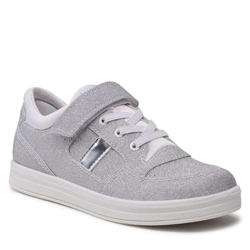 Sneakers Primigi 3877600 S Silver Halbschuhe Mädchen Kinderschuhe