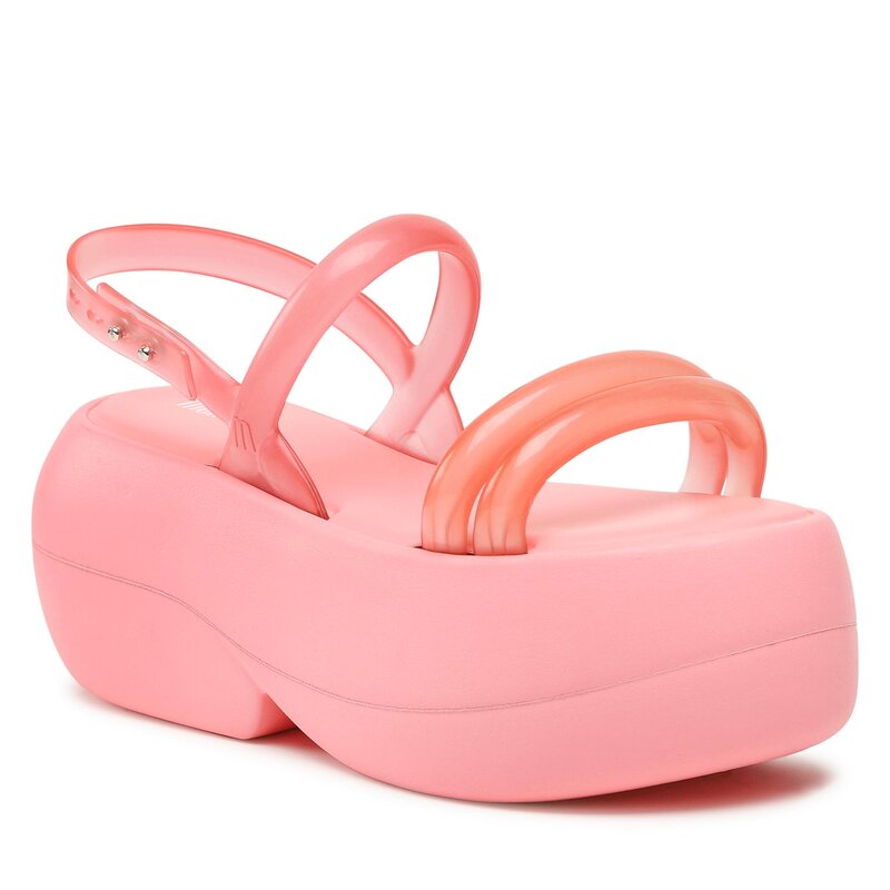 Sandalen Melissa Airbubble Platform Ad 33579 Pink/Pink Tp AF622 Alltägliche Sandalen Sandalen Pantoletten und Sandaletten Damenschuhe
