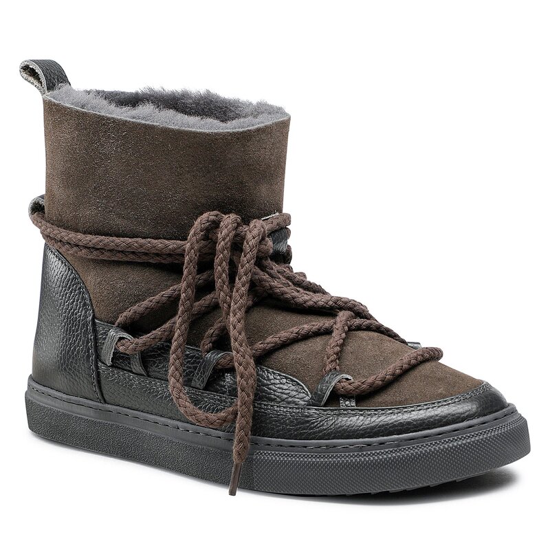 Schuhe Inuikii Classic 50202-001 Dark Grey Boots Stiefel und andere Damenschuhe