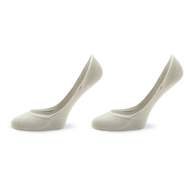 2er-Set Damen Sneakersocken Tommy Hilfiger 701223805 Beige 002 Knöchelsocken Damen Socken Textilien Zubehör