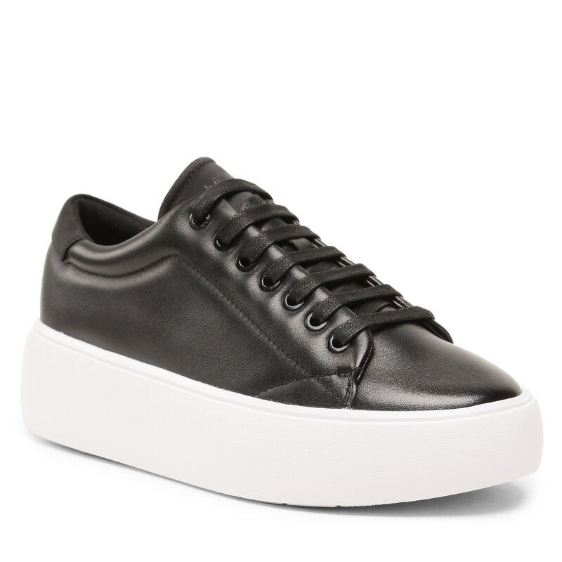 Sneakers Calvin Klein Bubble Cupsole Lace Up HW0HW01778 Ck Black BEH Sneakers Halbschuhe Damenschuhe