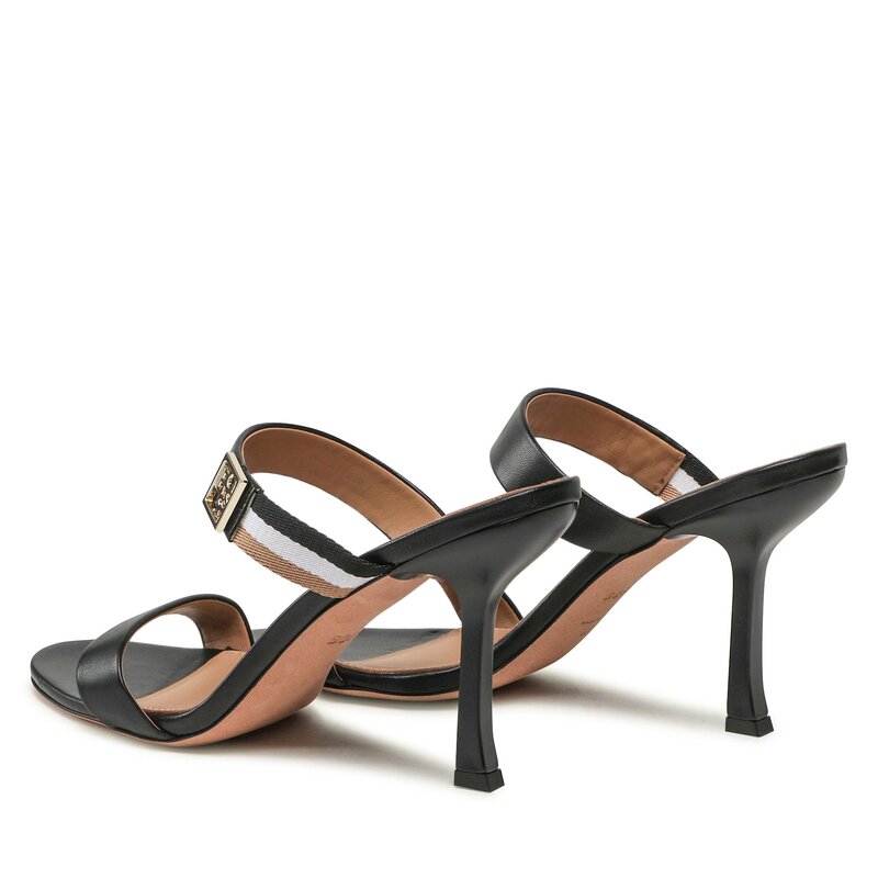 Pantoletten Boss 50493062 Black 01 Elegante Pantoletten Pantoletten Pantoletten und Sandaletten Damenschuhe