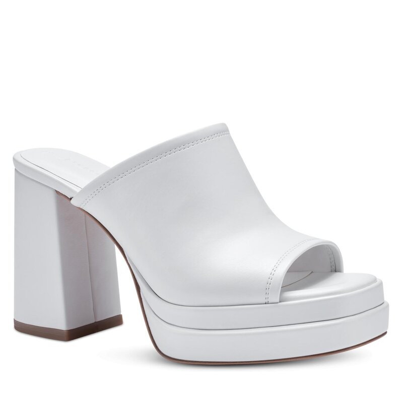 Pantoletten Tamaris 1-27210-20 White 100 Alltägliche Pantoletten Pantoletten Pantoletten und Sandaletten Damenschuhe