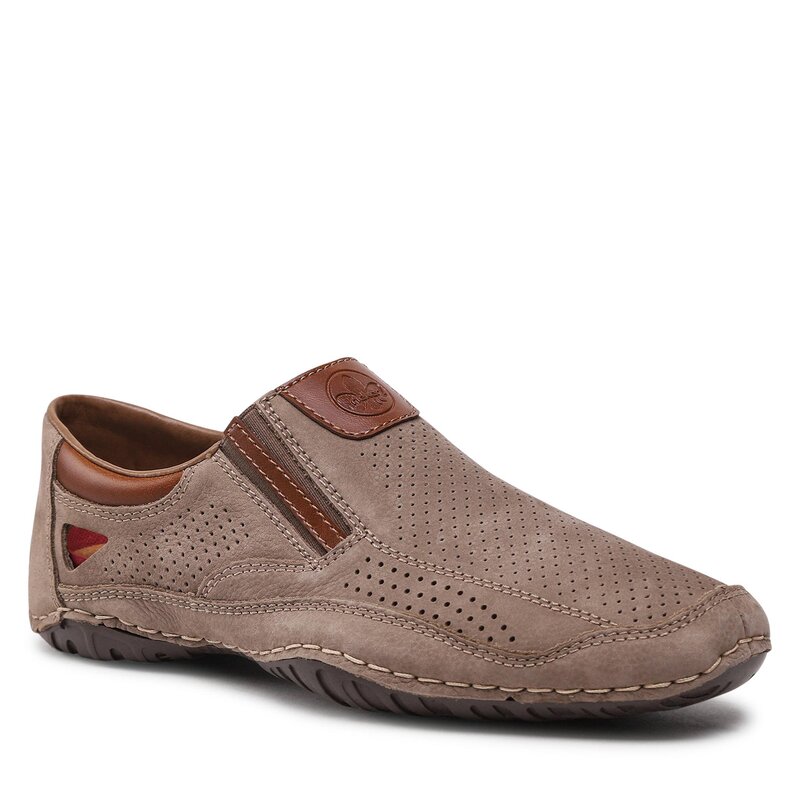Halbschuhe Rieker 06350-25 Braun Alltagsschuhe Halbschuhe Herrenschuhe