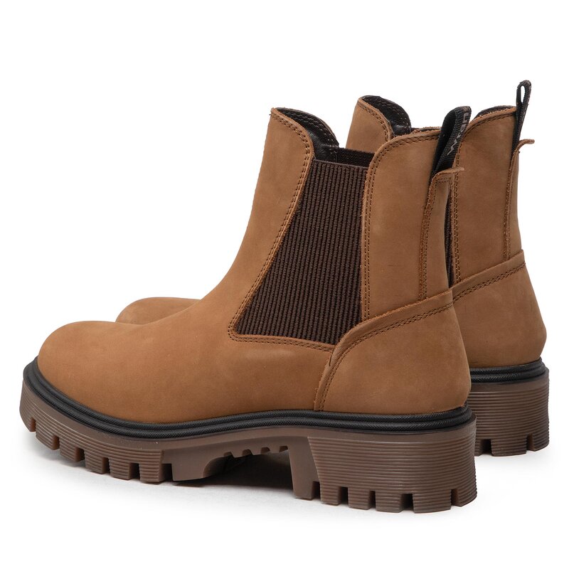Klassische Stiefeletten Wrangler Seattle Chelsea Nubuck WL22508A Nut 066 Stiefeletten Stiefel und andere Damenschuhe