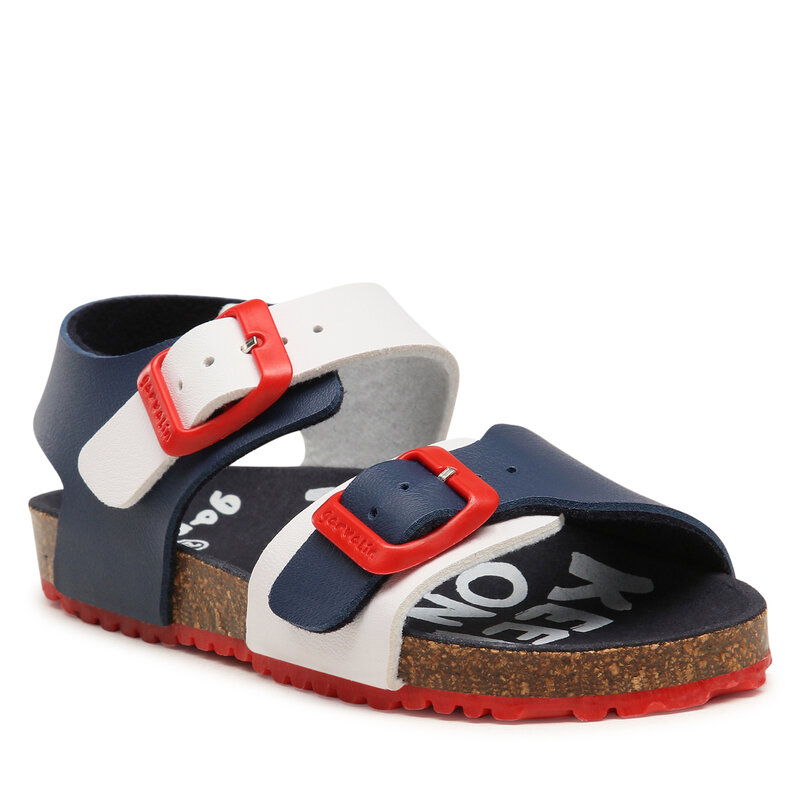 Sandalen Garvalin 232664 S Navy White B Sandalen Pantoletten und Sandaletten Jungen Kinderschuhe