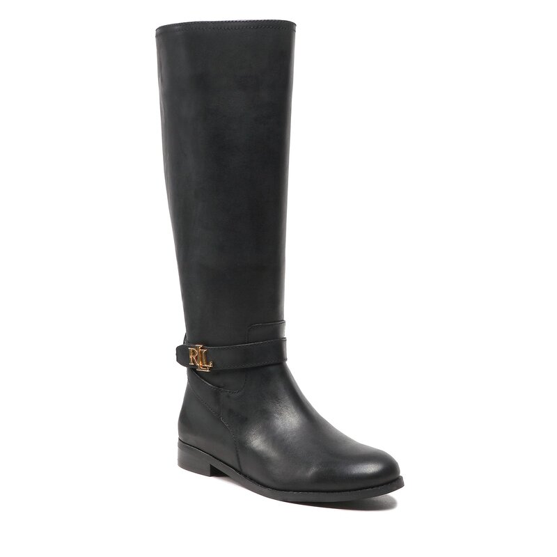 Klassische Stiefel Lauren Ralph Lauren Brittaney 802876148001 Black Schaftstiefel Stiefel und andere Damenschuhe