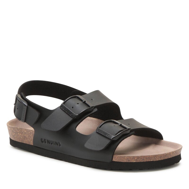 Sandalen Genuins Congo G104355 Vegan Black Unisex