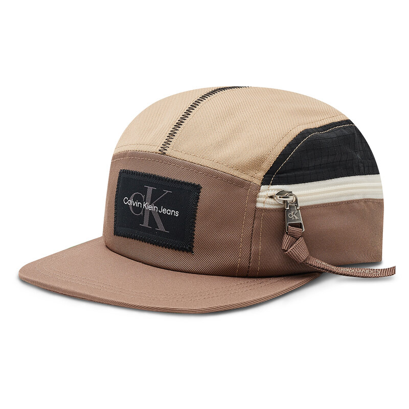 Cap Calvin Klein Jeans Sport Essentials Panel K50K510167 Travertine Block 0HD Caps Herren Mützen Mützen Textilien Zubehör