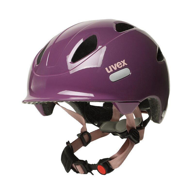 Fahrradhelm Uvex Oyo S4100490315 Plum/Dust Rose Fahrradhelme Helme Zubehör