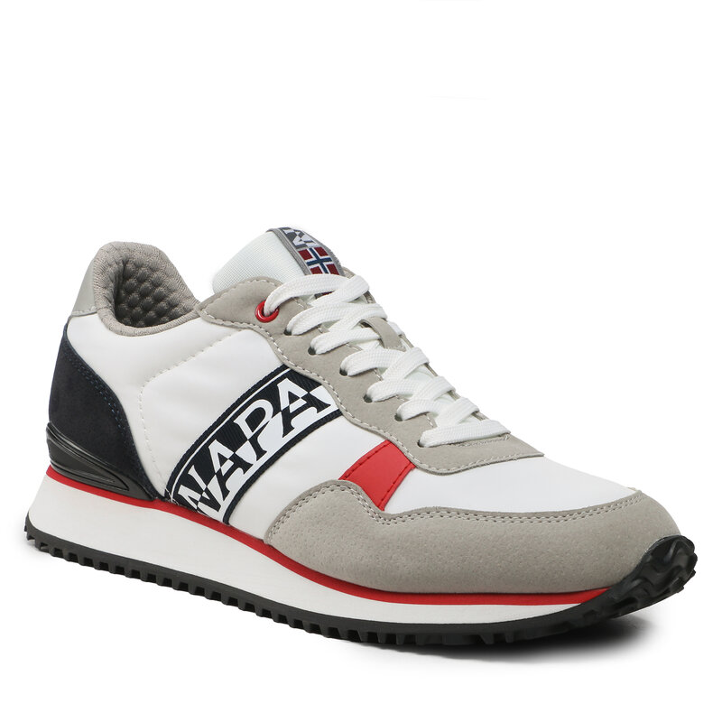 Sneakers Napapijri Cosmos NP0A4HL5 White/Navy/Red Sneakers Halbschuhe Herrenschuhe