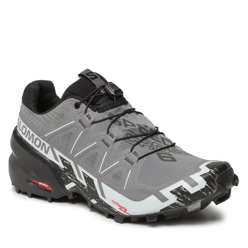 Schuhe Salomon Speedcross 6 L41738000 Quiet Shade/Black/Pearl Blue Outdoor Laufschuhe Sportschuhe Herrenschuhe