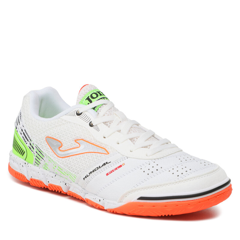 Schuhe Joma Mundial 2302 MUNS2302IN White/Coral Fußballschuhe Sportschuhe Herrenschuhe