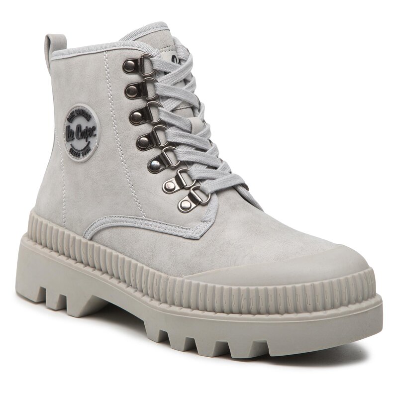 Schnürstiefeletten Lee Cooper LCJ-22-44-1340LA Grey Trapperschuhe Stiefel und andere Damenschuhe