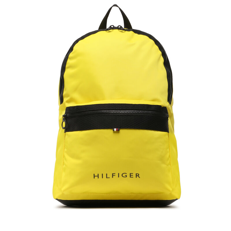 Rucksack Tommy Hilfiger Th Skline Backpack AM0AM11321 ZGS Notebook Tasche Leder-Galanterie Zubehör