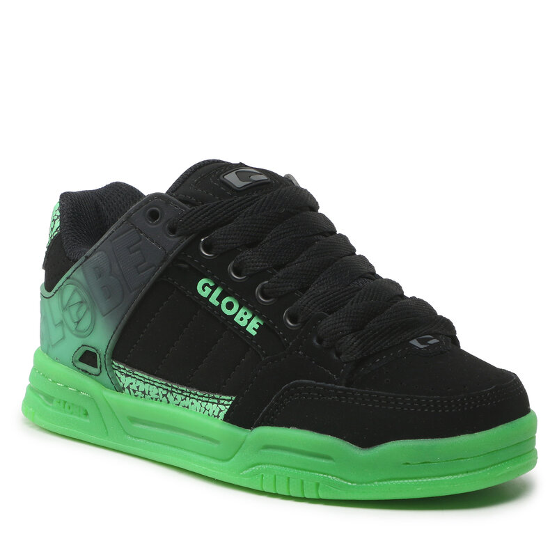 Sneakers Globe Tilt-Kids GBKTILT Black/Green Stipple 20585 Halbschuhe Jungen Kinderschuhe