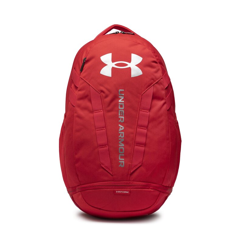 Rucksack Under Armour Ua Hustle 5.0 1361176-600 Rot Sportliche Taschen und Rucksäcke Zubehör