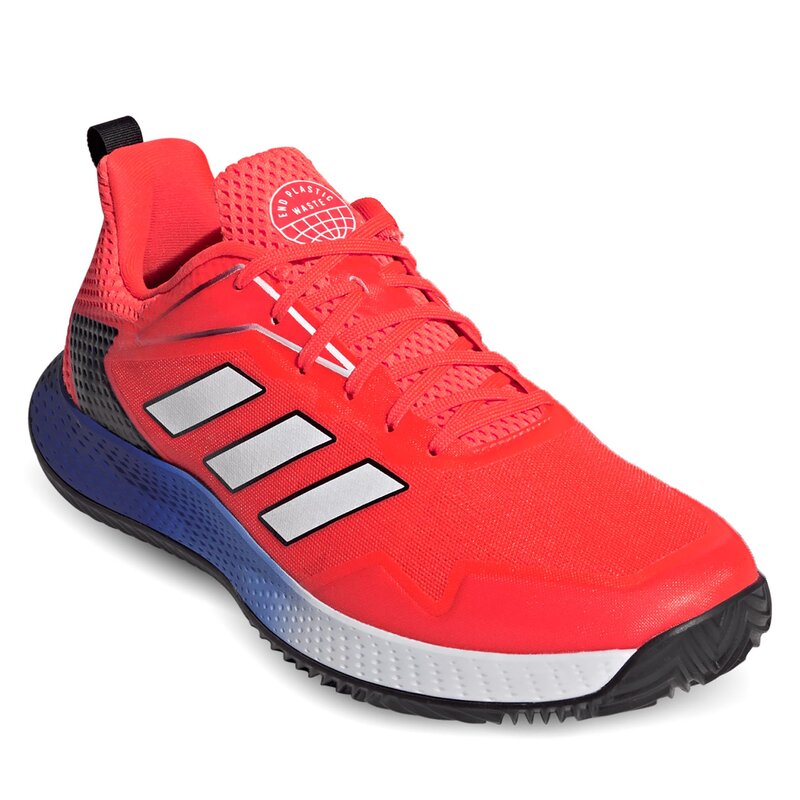 Schuhe adidas Defiant Speed Tennis Shoes HQ8452 Rot Tennis Sportschuhe Herrenschuhe