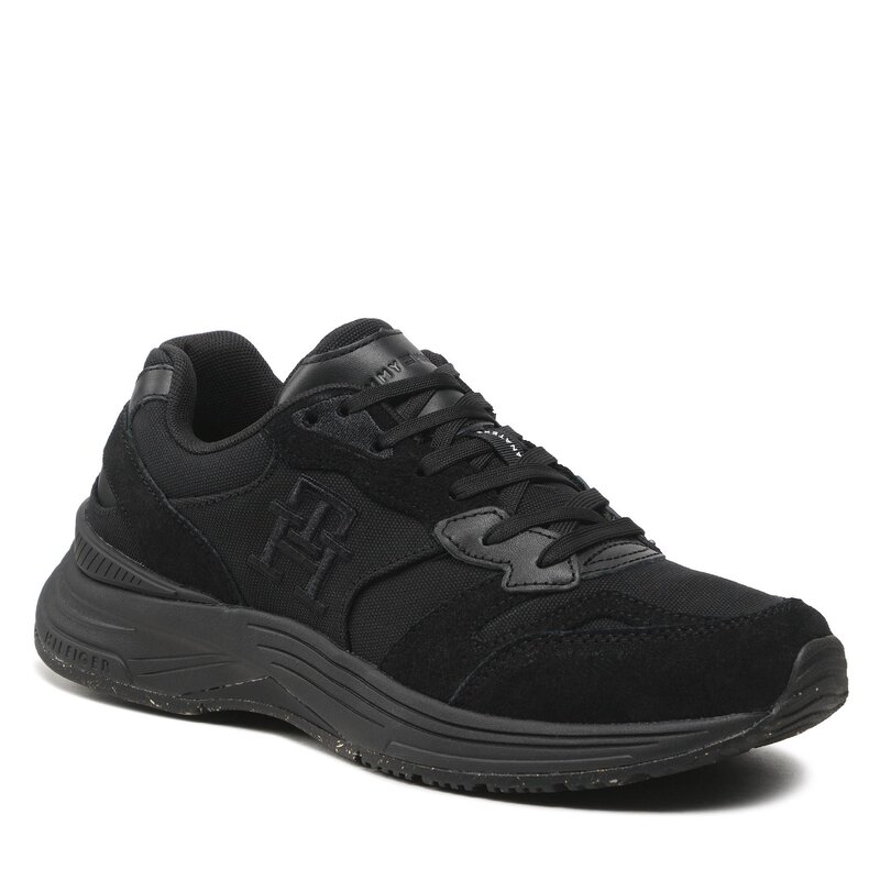 Sneakers Tommy Hilfiger Modern Prep Bananatex FM0FM04413 Black BDS Sneakers Halbschuhe Herrenschuhe