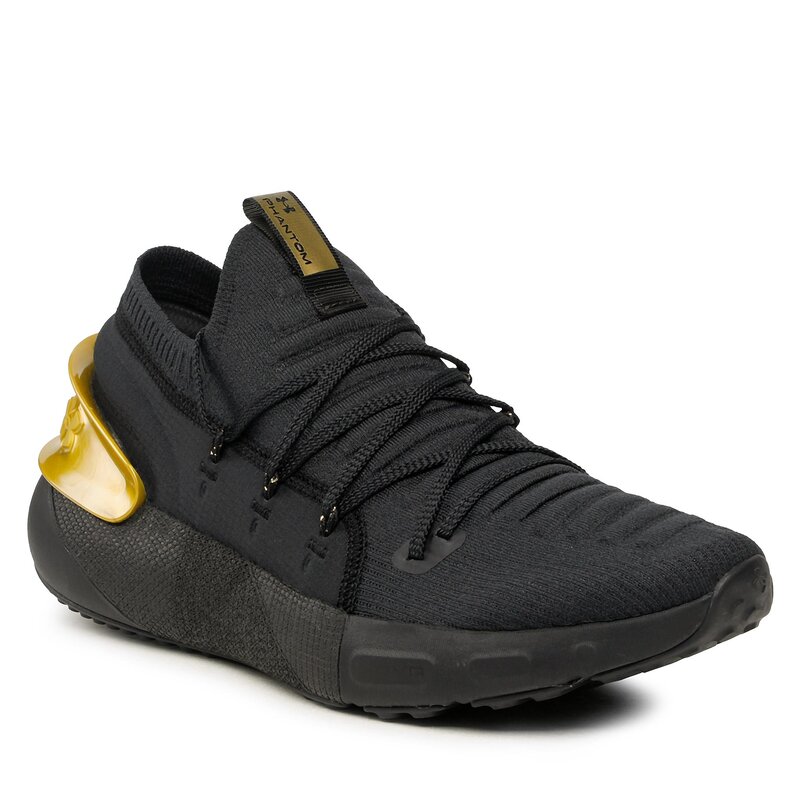 Schuhe Under Armour Ua Hovr Phantom 3 Mtlc 3025520-003 Blk/Blk Asphalt Laufschuhe Sportschuhe Herrenschuhe