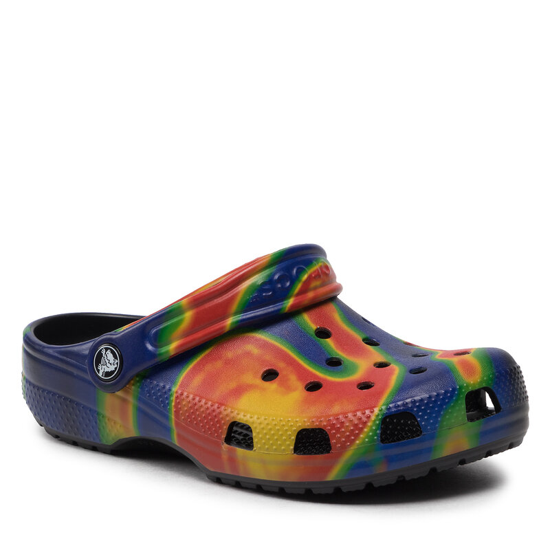 Pantoletten Crocs Classic Solarized Cgk Clog 207587 Navy/Black Unisex