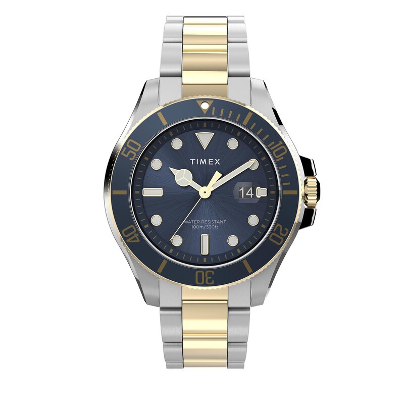 Uhr Timex Harborside Coast TW2V42000 Silver/Navy Herren Uhren Zubehör