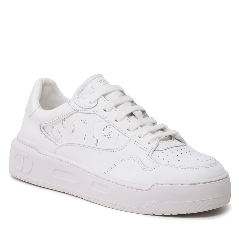 Sneakers TWINSET 231TCT040 Bianco Ottico Sneakers Halbschuhe Damenschuhe