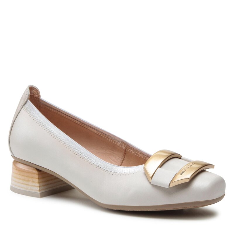 Halbschuhe Hispanitas Salma HV232629 Panna Flache Halbschuhe Damenschuhe