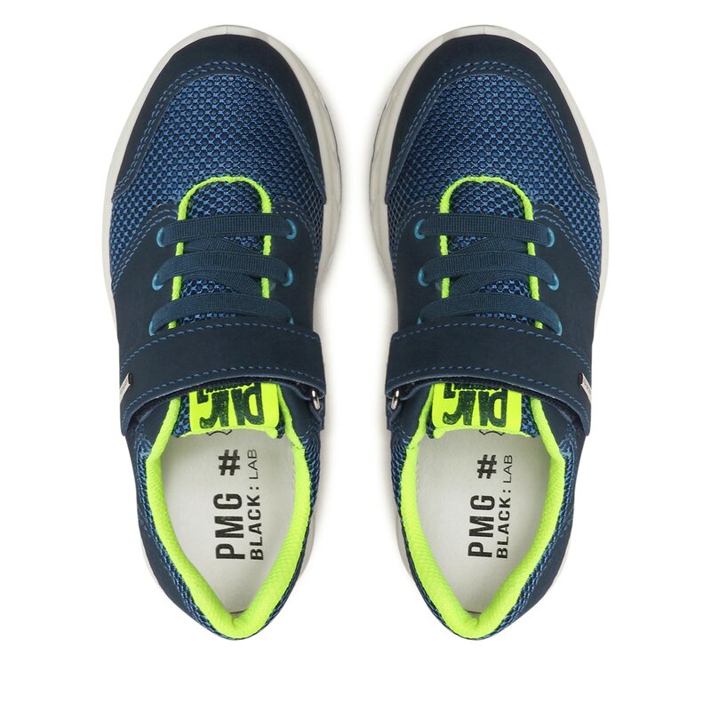 Sneakers Primigi 3874400 S Blu Ch Klettverschluss Halbschuhe Jungen Kinderschuhe