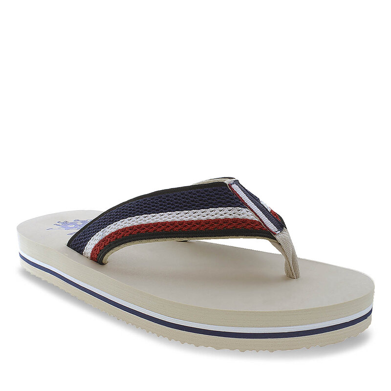 Zehentrenner U.S. Polo Assn. Hank0 HANK001A LBE001 Zehentrenner Pantoletten und Sandaletten Herrenschuhe