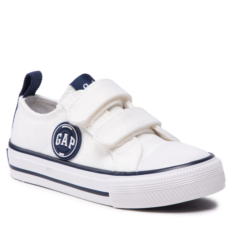 Sneakers aus Stoff Gap Houston Iv Cvs GAL003F5TYWHITGP White Klettverschluss Halbschuhe Jungen Kinderschuhe