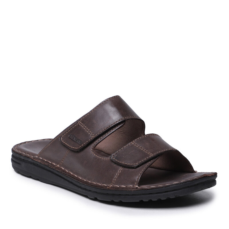 Pantoletten Grünland Lapo CI2691-80 Caffe Pantoletten Pantoletten und Sandaletten Herrenschuhe