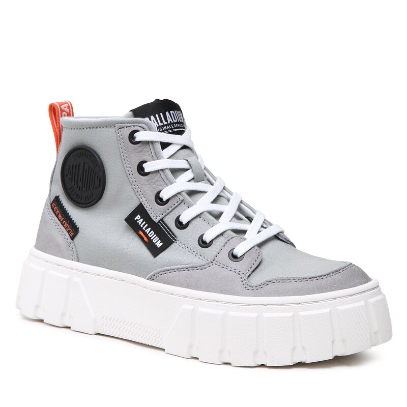 Sneakers aus Stoff Palladium PALLATOWER HI 98573-091-M 091 Sneakers Halbschuhe Damenschuhe