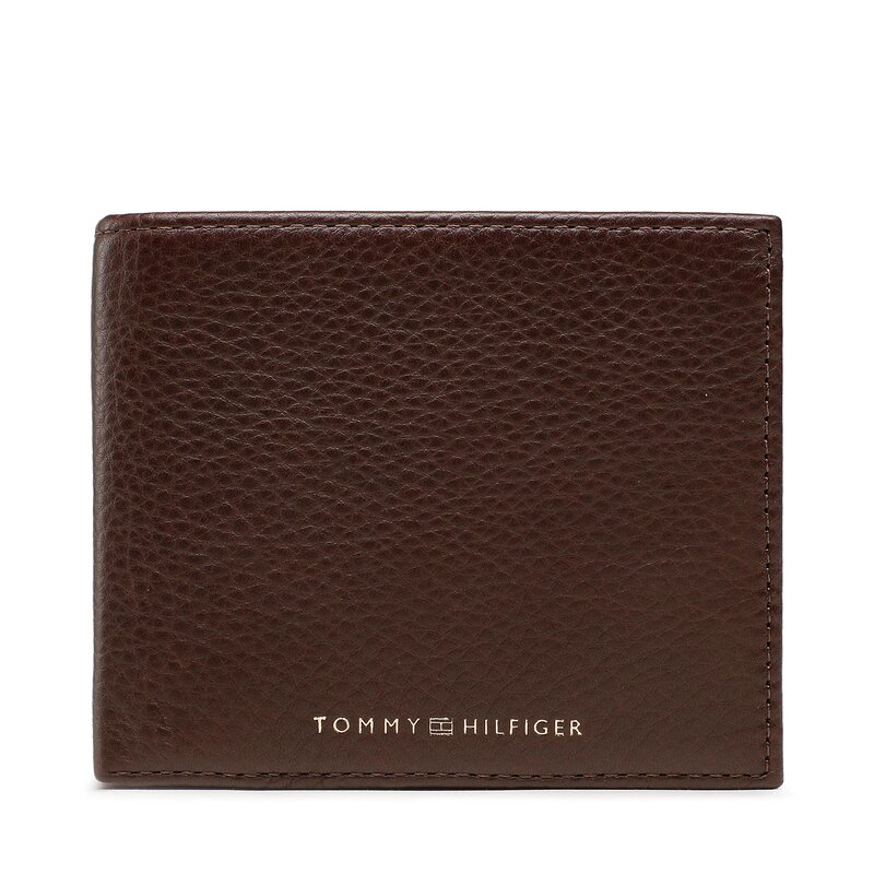 Große Herren Geldbörse Tommy Hilfiger Th Premium Cc Flap And Coin AM0AM10608 GB8 Herren Geldbörsen Geldbörse Leder-Galanterie Zubehör