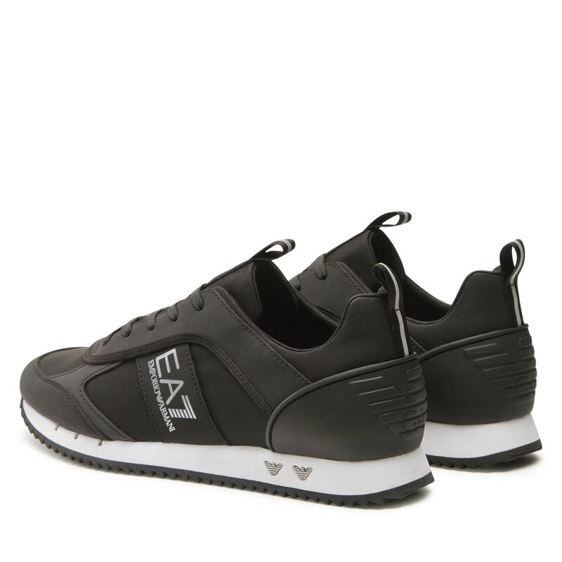 Sneakers EA7 Emporio Armani X8X027 XK219 Q739 Black/Silver/White Sneakers Halbschuhe Herrenschuhe ZL10672
