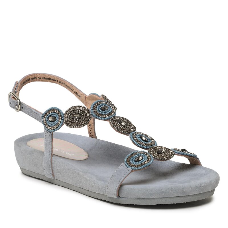 Sandalen Salamander 32-51403-22 Blue Alltägliche Sandalen Sandalen Pantoletten und Sandaletten Damenschuhe