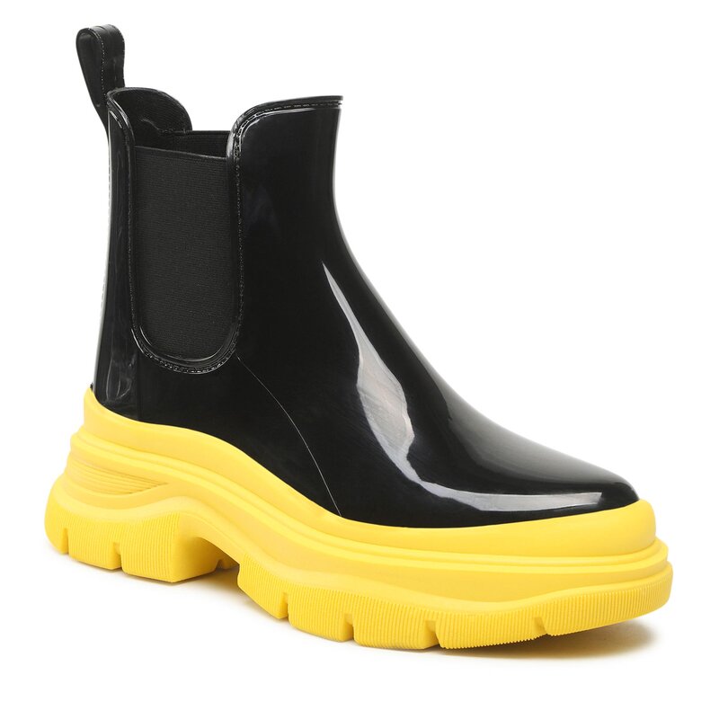 Klassische Stiefeletten Keddo 828251/80-03E Black/Yellow Stiefeletten Stiefel und andere Herrenschuhe