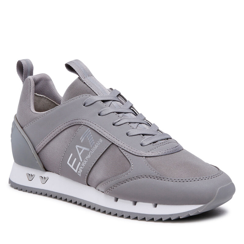 Sneakers EA7 Emporio Armani X8X027 XK219 R348 Grey Fl/Silver/Wht Sneakers Halbschuhe Herrenschuhe