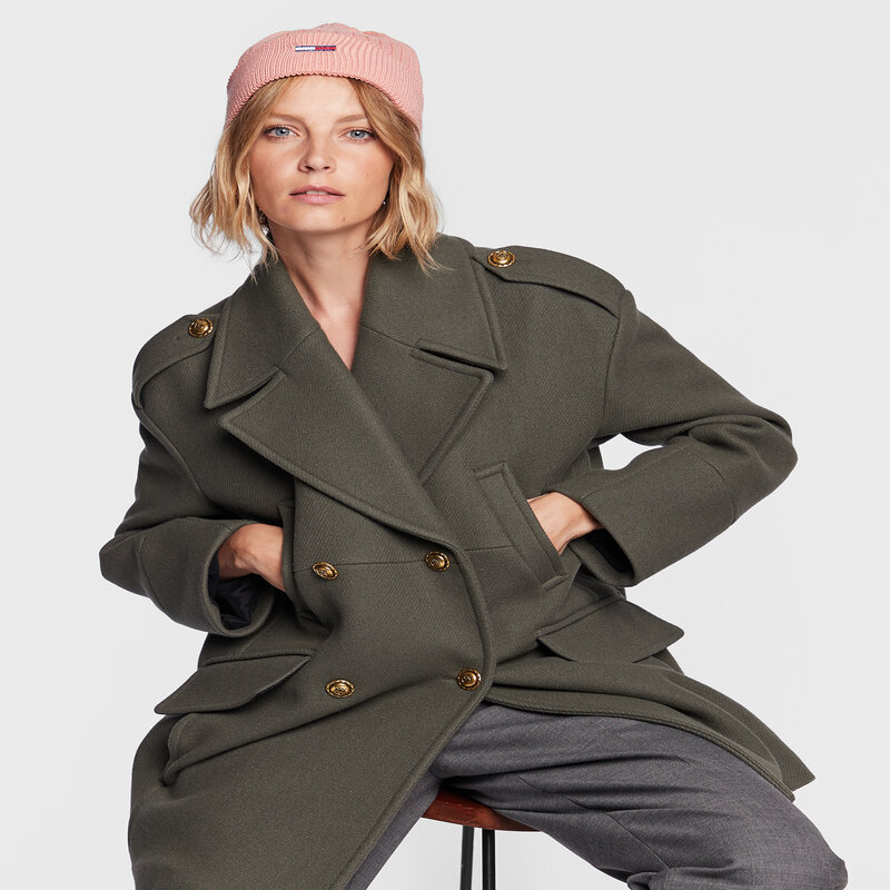 Mütze Tommy Jeans AW0AW12628 TKH Wintermützen Damen Mützen Mützen Textilien Zubehör